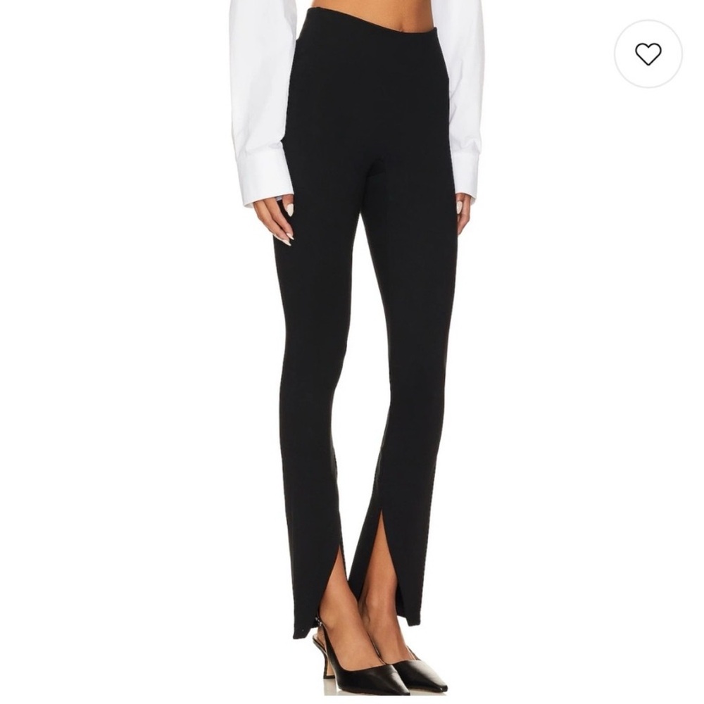 SPANX split black leggings